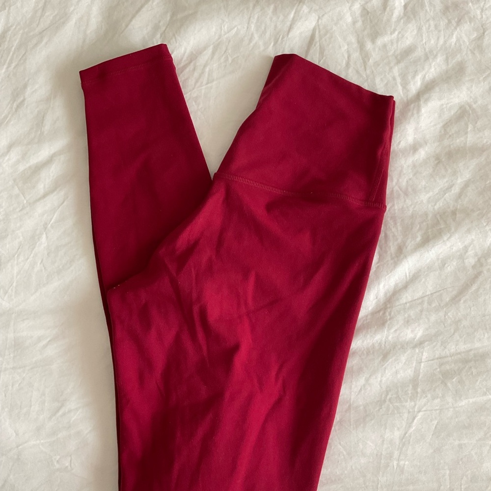 Red Leggings